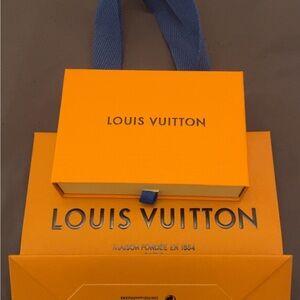 Louis Vuitton Bracelet Gold and Black